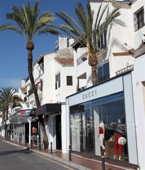 shopping in puerto banus.